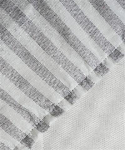 Cotton Collection Çizgili Çarşaf Seti D1