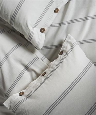 Cotton Collection Tek Kişilik Çizgili Nevresim Seti Seroya