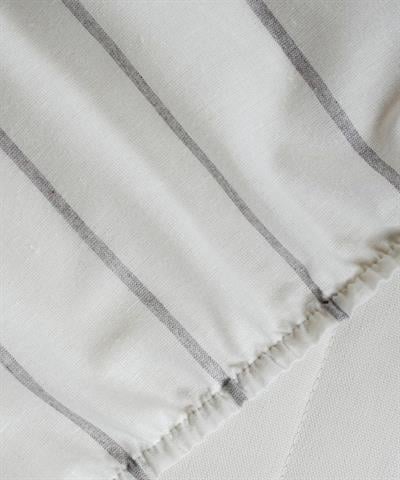 Cotton Collection Tek Kişilik Çizgili Çarşaf Seti Rayuna