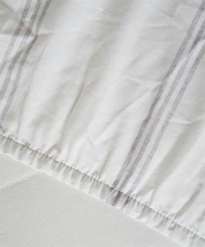 Cotton Collection Tek Kişilik Çizgili Çarşaf Seti Seroya