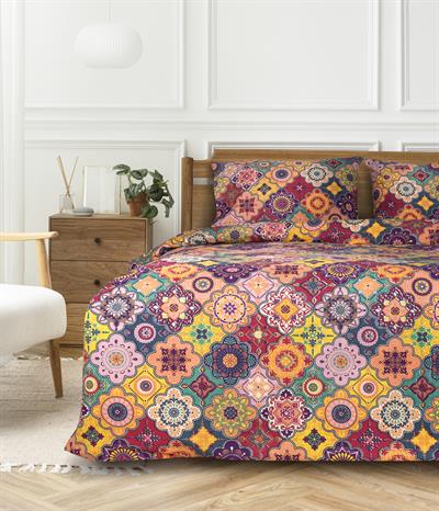 Cotton Collection Tek Kişilik Nevresim Seti Harmoni
