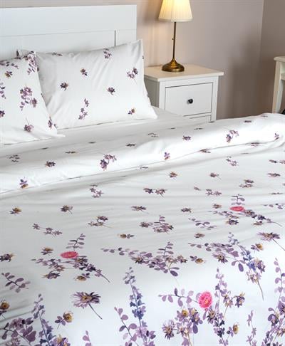 Cotton Collection Tek Kişilik Nevresim Seti Flora