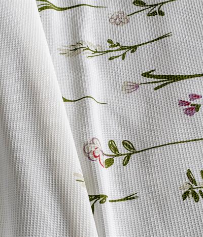 Cotton Collection Tek Kişilik Pike Fleur