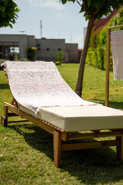 Menderes Home Cotton Collection Bukle Plaj Havlusu Saçaklı Pembe