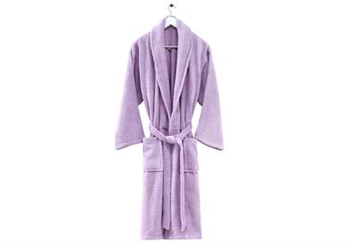 Menderes Home Cotton Collection Bukle XLarge Bornoz Düz Lila