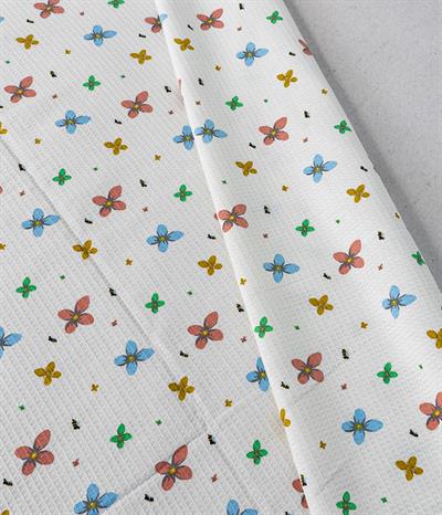 Menderes Home Cotton Collection Çift Kişilik Pike Flowers