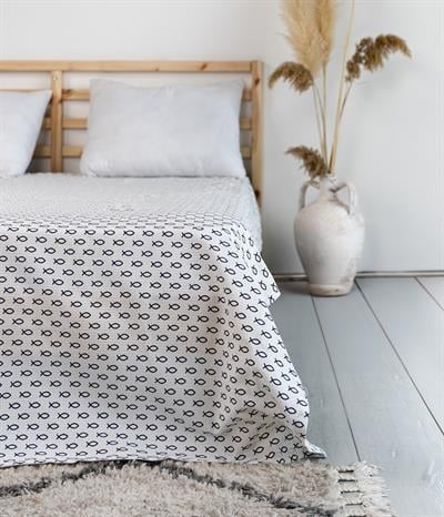Menderes Home Cotton Collection Çift Kişilik Pike Balık