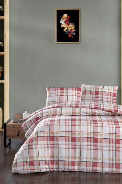 Menderes Home Cotton Collection Flanel R Çift Kişilik Nevresim Takımı G.N. Pembe