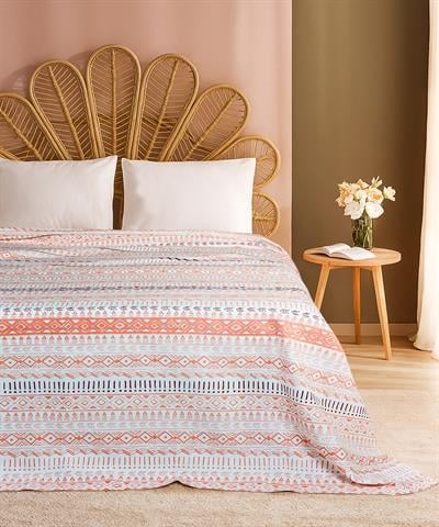 Menderes Home Cotton Collection Pike Tek Kişilik Pike Havana