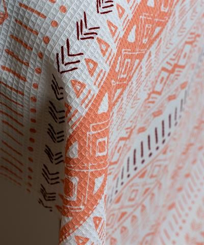 Menderes Home Cotton Collection Pike Tek Kişilik Pike Havana