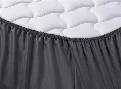 Menderes Home Cotton Collection Ranforce Çift Kişilik Fitted Düzboya Antrasit