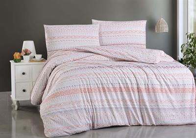 Menderes Home Cotton Collection Ranforce Çift Kişilik Nevresim Takımı Havana