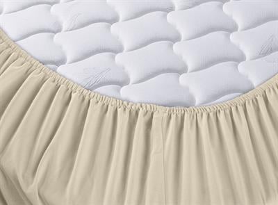 Menderes Home Lanotte Saten Tek Kişilik Fitted Düzboya Krem