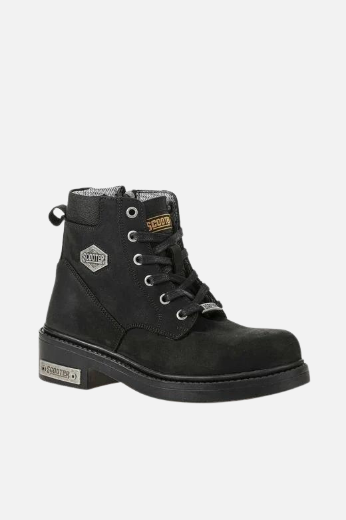 Scooter Deri Siyah Erkek Bot M5121CS