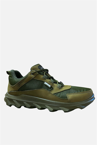 Scooter Su Geçirmez Deri Haki Erkek Ayakkabı M7205NH