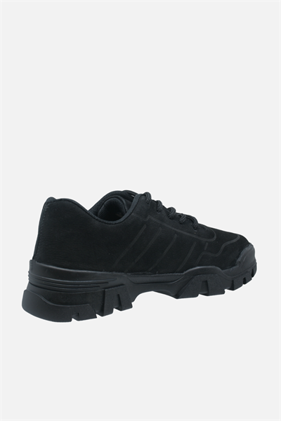 Scooter Bağcıklı Siyah Kadın Ayakkabı Z1340NS