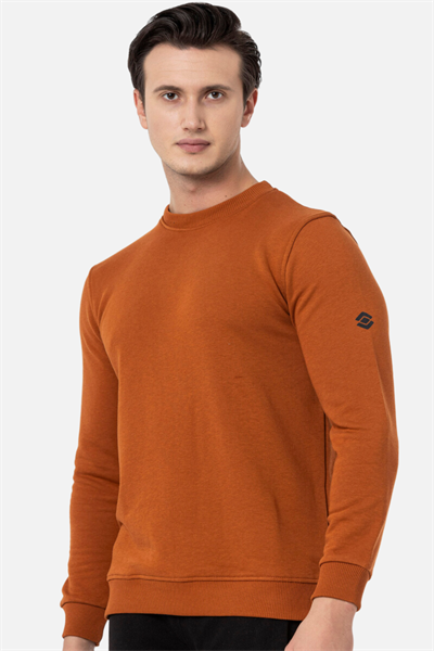 Scooter Bisiklet Yaka Kiremit Erkek Sweatshirt M1515TKR