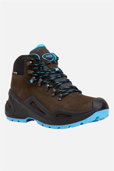 Scooter Deri Su Geçirmez Tactical Asfalt-Mavi Erkek Bot M3104NAM