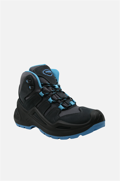 Scooter Deri Su Geçirmez Tactical Asfalt-Mavi Erkek Postal P3102NAM