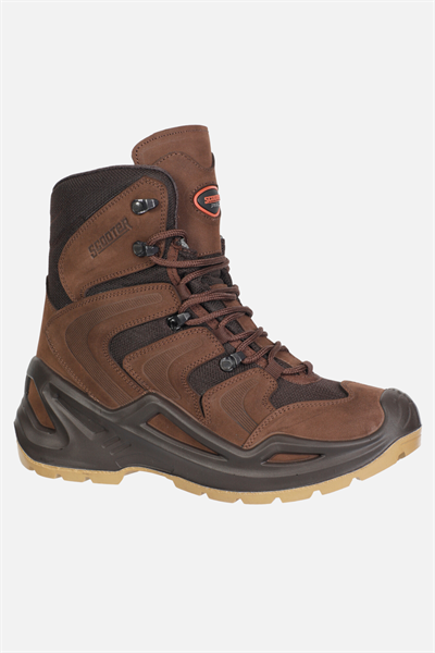 Scooter Deri Su Geçirmez Tactical Kahve Erkek Postal P3100NKA