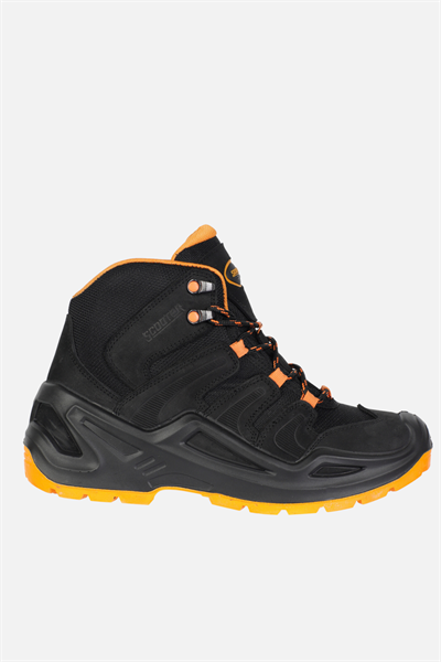 Scooter Deri Su Geçirmez Tactical Siyah-Turuncu Erkek Postal P3102NST