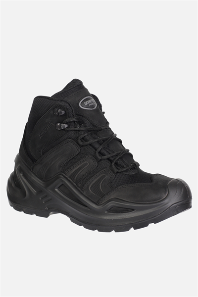 Scooter Deri Su Geçirmez Tactical Siyah Erkek Bot P3102NS