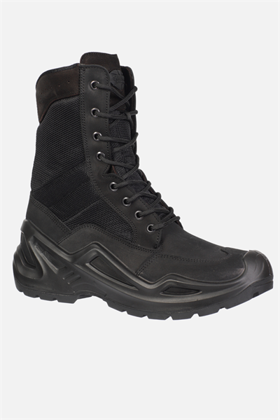 Scooter Deri Su Geçirmez Tactical Siyah Erkek Bot P3106NS