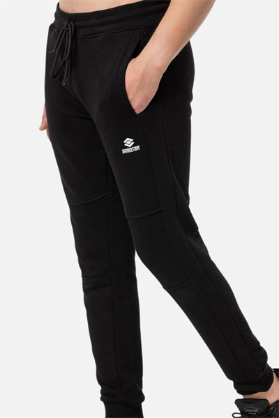 Scooter İpli Örme Eşofman Alt Siyah Erkek Eşofman Altı M1709TS