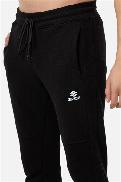 Scooter İpli Örme Eşofman Alt Siyah Erkek Eşofman Altı M1709TS