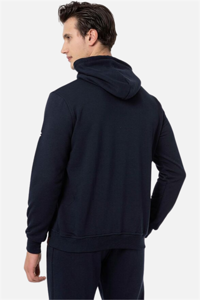 Scooter Lacivert Erkek Kapüşonlu Basic Sweatshirt M1518TL