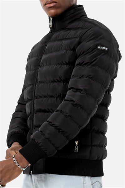 Scooter Şişme Mont Comfort Siyah Erkek Mont M1803TS