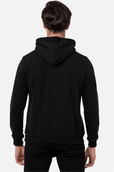 Scooter Siyah Erkek Kapüşonlu Basic Sweatshirt M1518TS