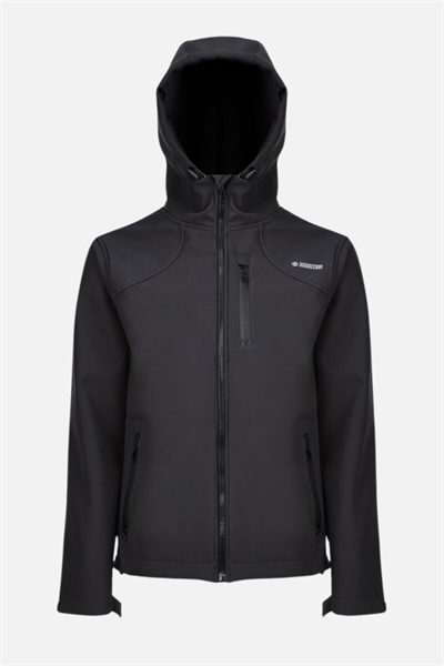 Scooter Softshell Kapşonlu Mont Antrasit Erkek Mont M1801TA