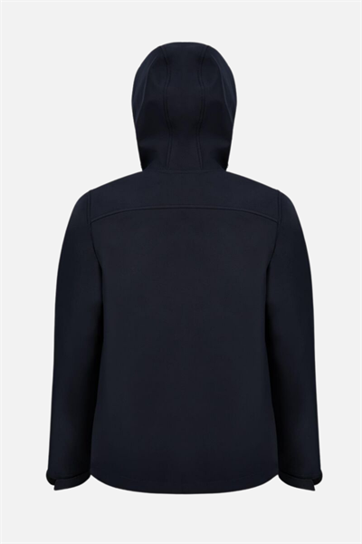 Scooter Softshell Kapşonlu Mont Lacivert Erkek Mont M1801TL