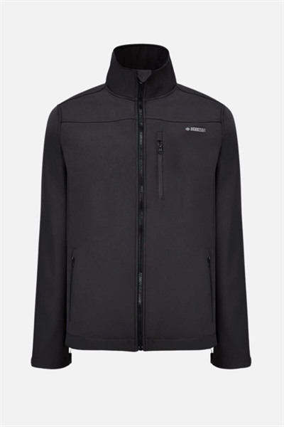 Scooter Softshell Yakalı Mont Antrasit Erkek Mont M1802TA