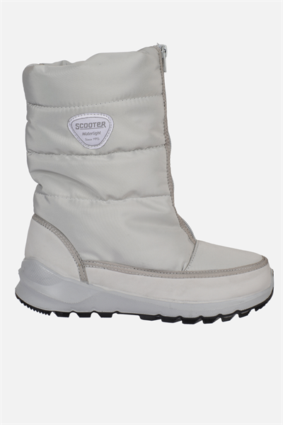 Scooter Su Geçirmez Çizme Açık Gri Kadın Bot Z7447TAG