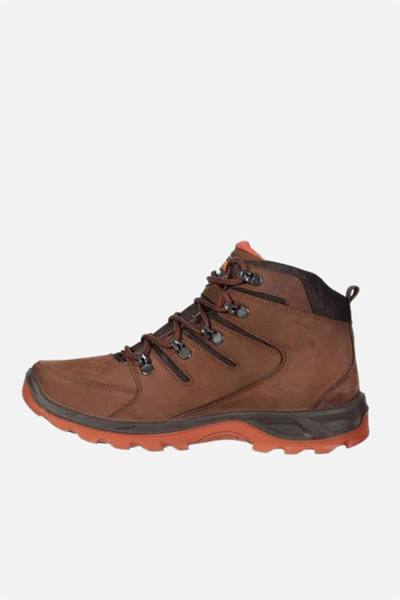 Scooter Su Geçirmez Deri Kahve-Kiremit Kadın Bot G5558NKAR