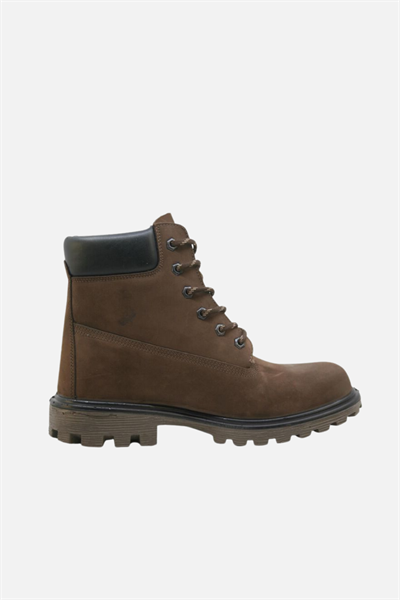 Scooter Su Geçirmez Deri Kahverengi Erkek Bot M7108NKA