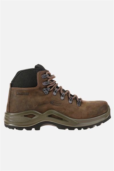 Scooter Su Geçirmez Deri Olive Kadın Outdoor Ayakkabı G1221CO