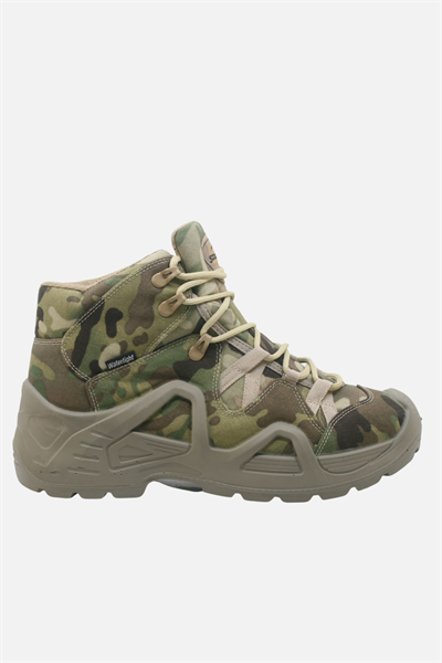 Scooter Tekstil Su Geçirmez Tactical Kamuflaj Erkek Bot P1492KMJ