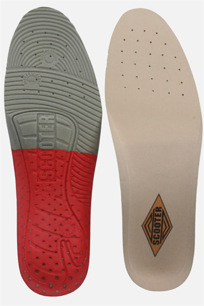 Scooter Topuk-Taban Destekli Anatomik Bej Unisex 3lü Paket Tabanlık GM0033TBK