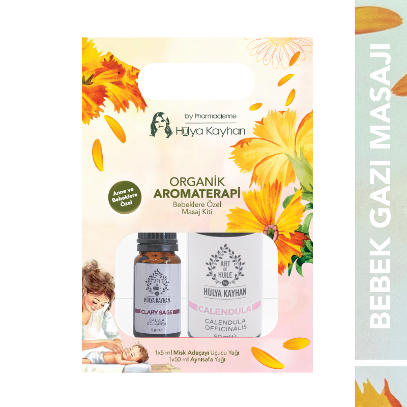 Aromaterapi Bebeklere Özel Masaj Kiti