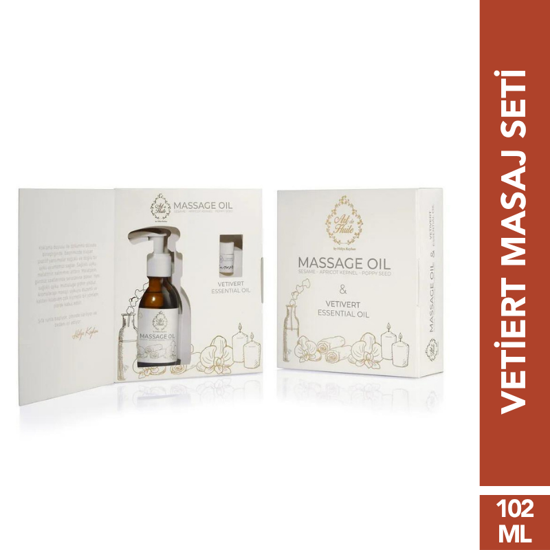 Vetivert Masaj Seti