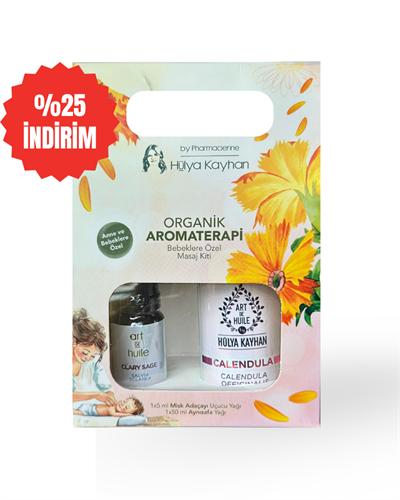 Aromaterapi Bebeklere Özel Masaj Kiti