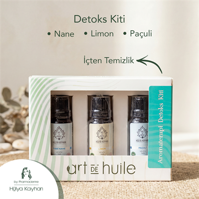 Aromaterapi Detoks Kiti - Nane Limon Paçuli 5 ml