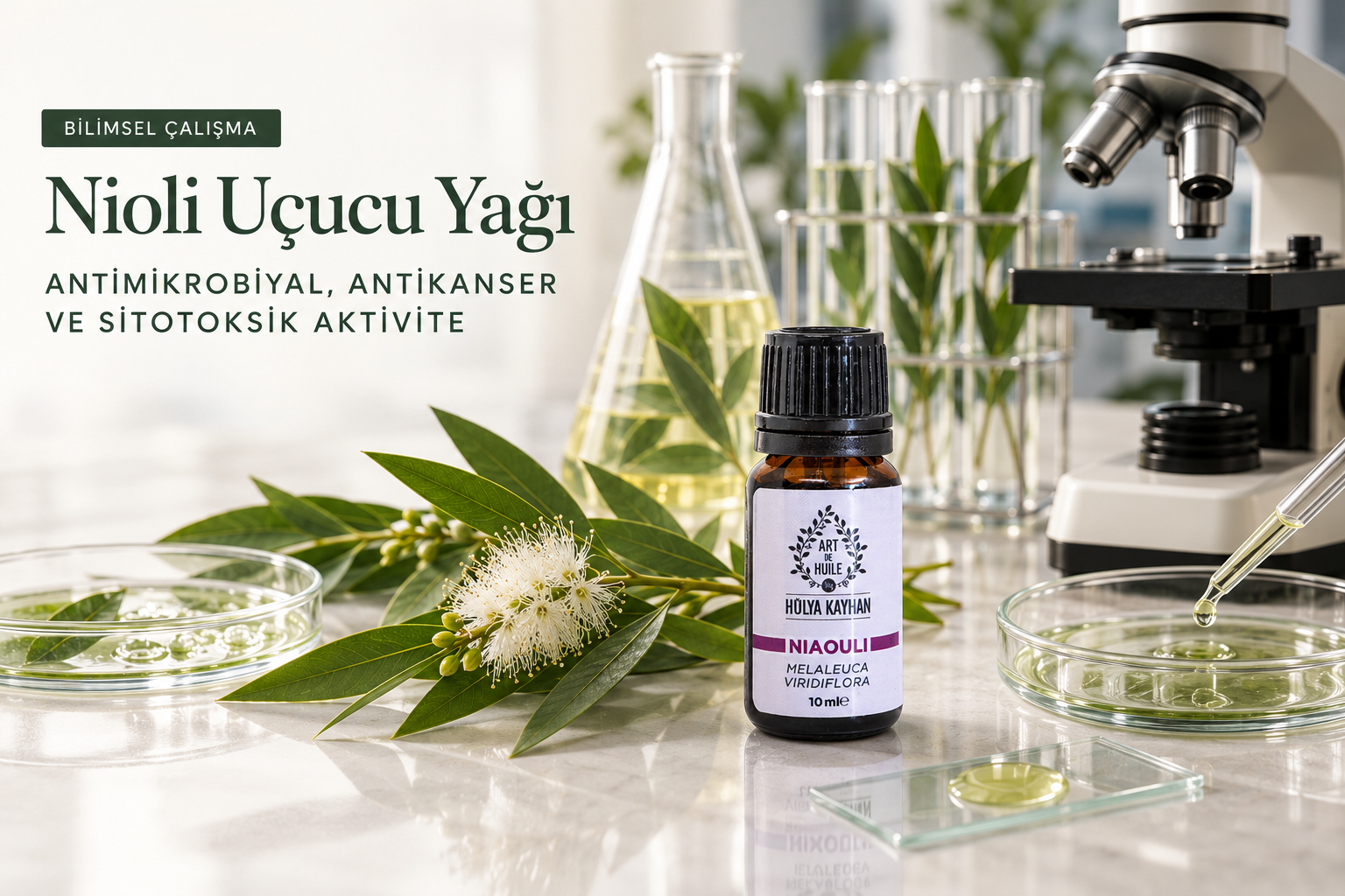 Nioli Uçucu Yağı Antimikrobiyal Antikanser Sitotoksik Aktivite Çalışması