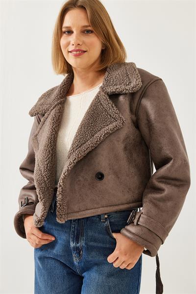 Aller Detay Crop Lamine Mont 2612 60351246 - Vizon