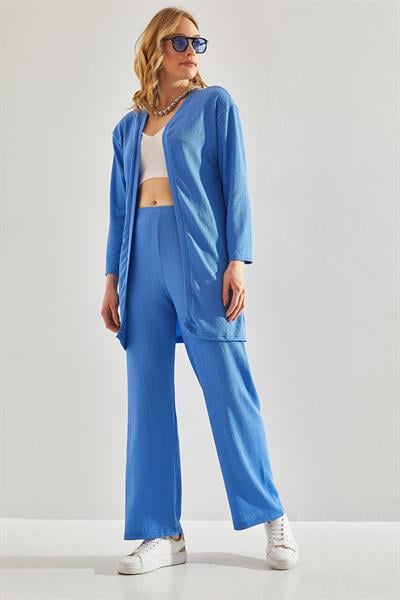 Kadın Basic Alt Üst Takım 60221024 - Mavi