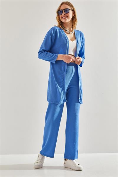 Kadın Basic Alt Üst Takım 60221024 - Mavi