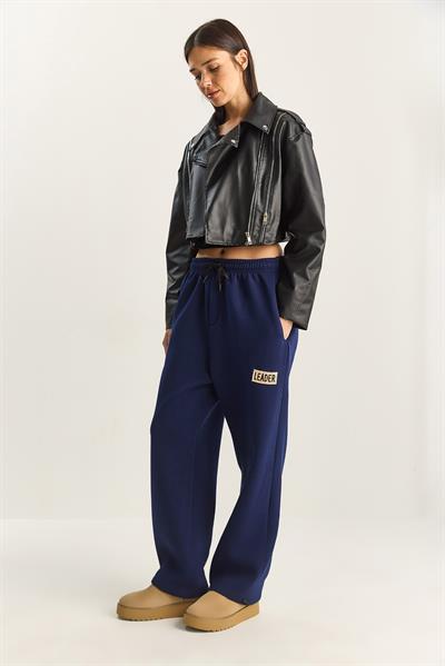 Kadın Basic Jogger Relaxed Polarlı Eşofman Altı 60283860 - Lacivert